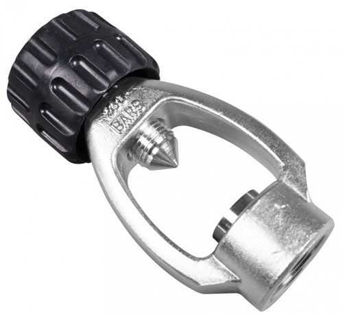 Scubatec adapter - DIN 300 bar naar YOKE/INT